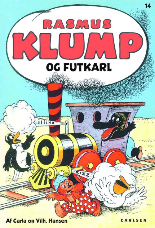 Cover for Carla og Vilh. Hansen · Rasmus Klump og Futkarl  (14) - (kolli á 4 stk. - pr. stk. 29,95) (Poketbok) [2:a utgåva] (2014)