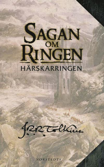 Cover for J. R. R. Tolkien · Härskarringen (Hardcover Book) (2001)