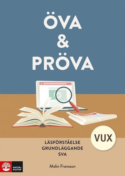 Öva & pröva. Läsförståelse för grundläggande sva - Malin Fransson - Bøker - Natur & Kultur Läromedel - 9789127464988 - 23. mars 2023