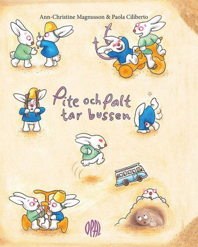 Cover for Ann-Christine Magnusson · Pite och Palt tar bussen (ePUB) (2023)