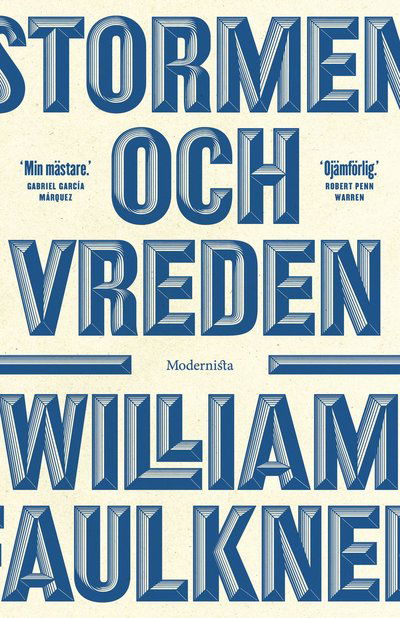 Cover for William Faulkner · Stormen och vreden (Gebundesens Buch) (2023)