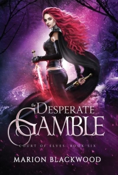 Cover for Marion Blackwood · The Desperate Gamble (Hardcover Book) (2022)