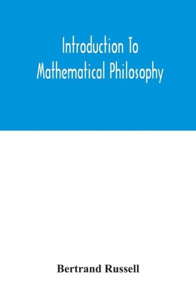 Cover for Bertrand Russell · Introduction to mathematical philosophy (Paperback Book) (2020)