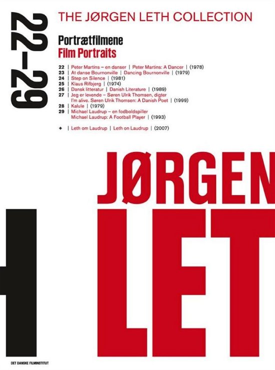 Cover for Jørgen Leth · Boks 5 - Portrætfilmene (DVD) (2008)