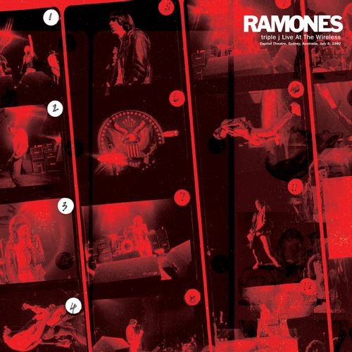 Cover for Ramones · Triple J Live at the Wireless Capitol Theatre, Sydney, Australia, July 8, 1980 (LP) (2021)