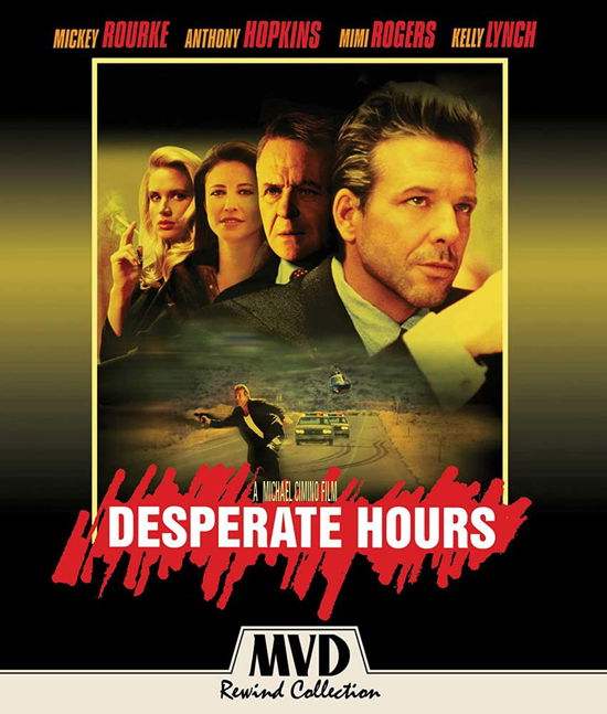 Cover for Blu · Desperate Hours (1990) (USA Import) (Blu-ray) (2022)