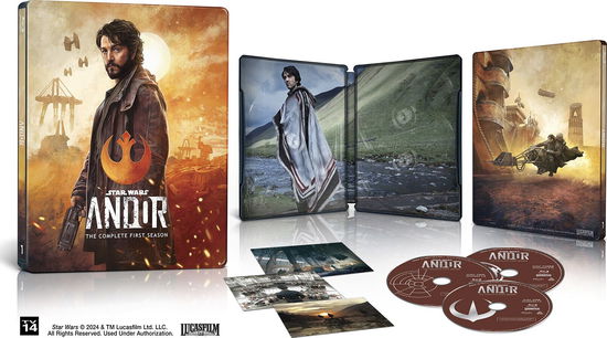 Cover for Andor: the Complete First Season (Blu-ray) [Steelbook edition] (2024)