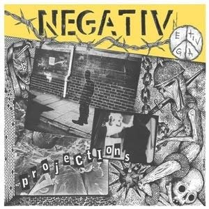 Cover for Negative · Projections (LP) (2018)