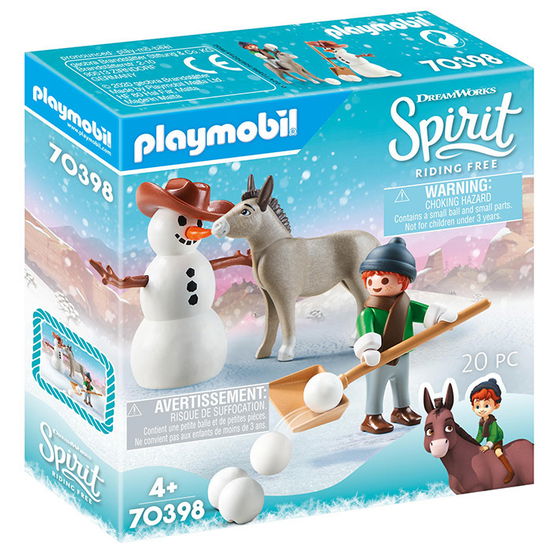 Cover for Playmobil · Sneeuwpret met Snips en Meneer Carrots Playmobil (0398) (Legetøj) (2020)