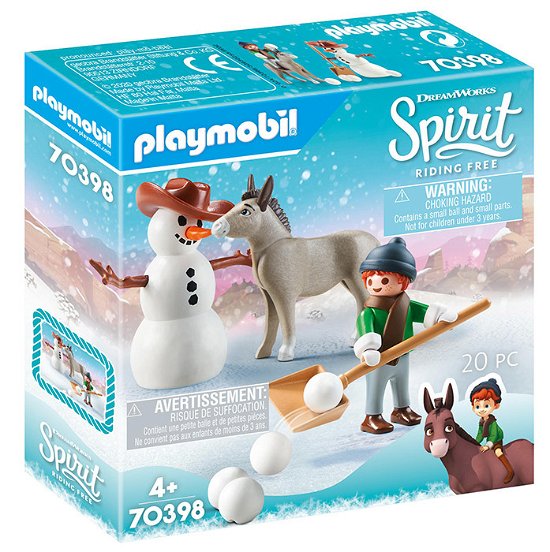 Cover for Playmobil · Sneeuwpret met Snips en Meneer Carrots Playmobil (0398) (Leksaker) (2020)
