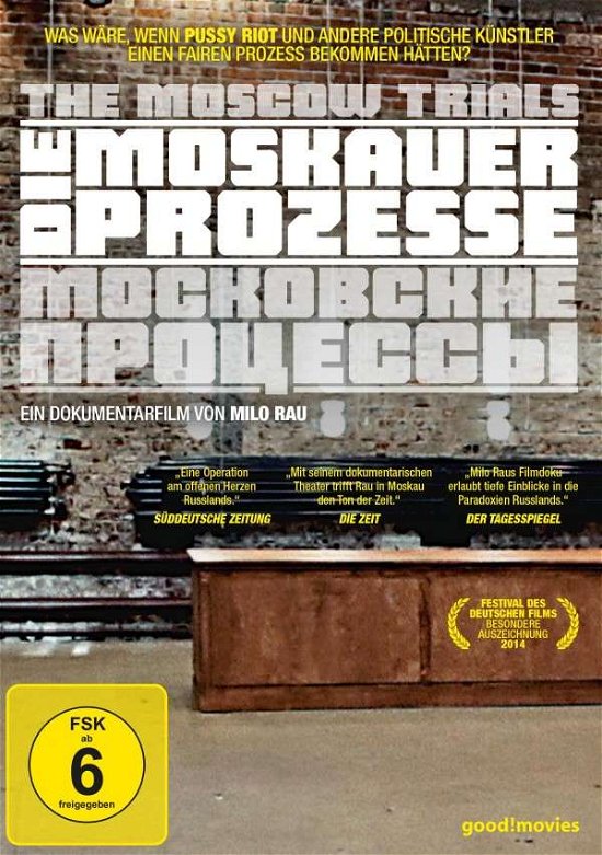 Cover for Dokumentation · Die Moskauer Prozesse (DVD) (2015)