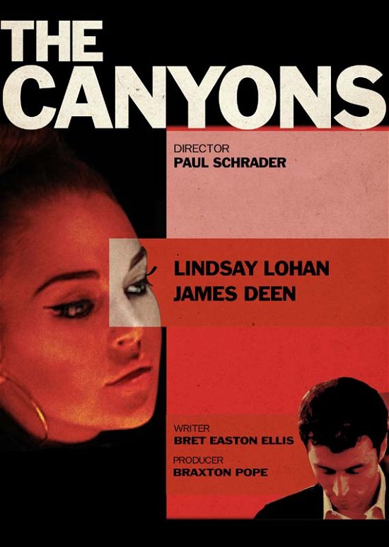 Cover for The Canyons (DVD) (2013)