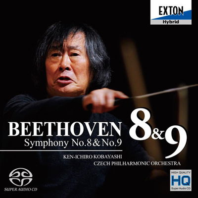 Cover for Kobayashi Kenichiro · Beethoven: Symphony No.8 &amp; No.9 `choral` (CD) [Japan Import edition] (2013)