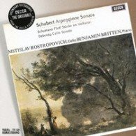 Cover for Mstislav Rostropovich · Schubert: Arpegione Sonata. Etc. (CD) [Japan Import edition] (2009)