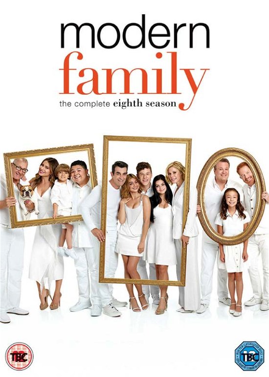 Cover for Modern Family - the Complete E · Modern Family Season 8 (DVD) (2017)