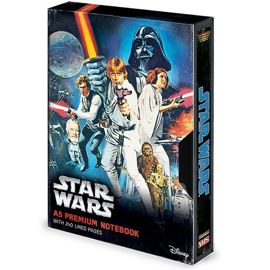 Cover for Notebook · Star Wars: A New Hope Vhs Premium A5 Notebook (Quaderno) (MERCH) (2020)