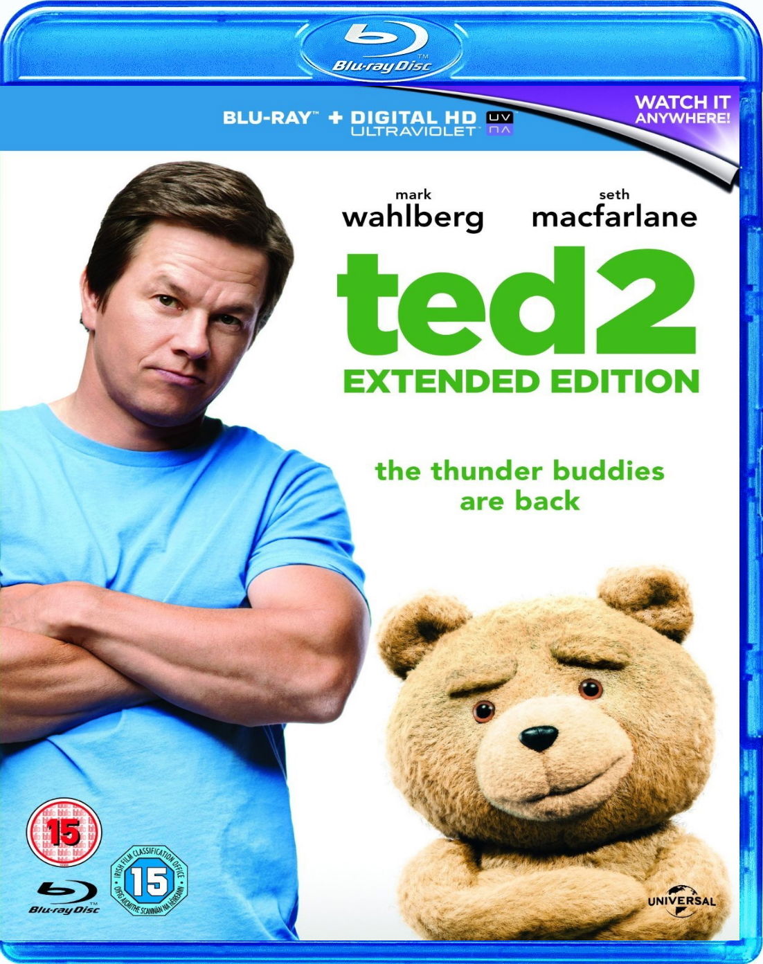 Ted 2 Extended Edition ediz Ted 2 Blu ray 2015