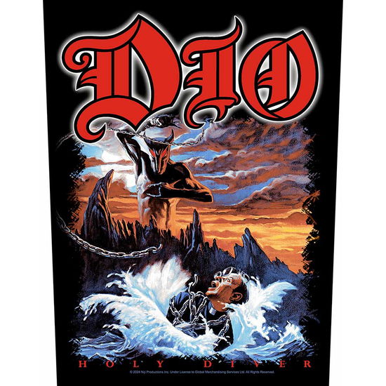 Dio Back Patch: Holy Diver - Dio - Gadżety -  - 5056365727989 - 