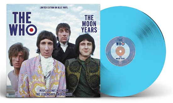 Cover for The Who · The Moon Years - Blue Vinyl (LP) (2020)