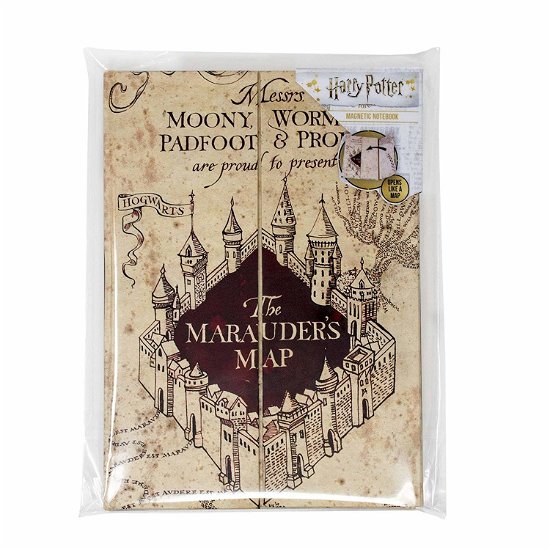 Mauraders Map Notebook - Harry Potter - Koopwaar - BLUE SKY DESIGN - 5060502914989 - 17 juli 2018