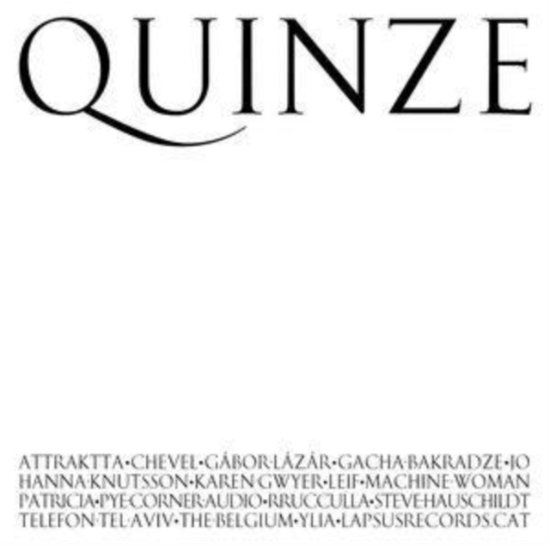 Quinze - Various Artists - Muziek - AMS - 7426974795989 - 3 april 2020
