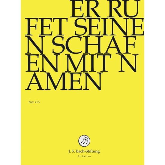 Er rufet seinen Schafen mit Namen - J.S. Bach-Stiftung / Lutz,Rudolf - Film - J.S. Bach-Stiftung - 7640151161989 - 10. juni 2016