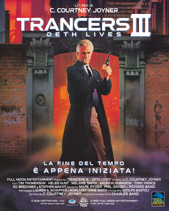 Cover for Helen Hunt, Tim Thomerson, Megan Ward · Trancers 3 - Deth Lives (Blu-ray) (2022)