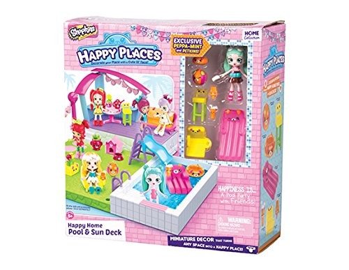 Cover for Shopkins · Shopkins Happy Places - Happy Home Pool and Sun Deck Playset (Toys)
