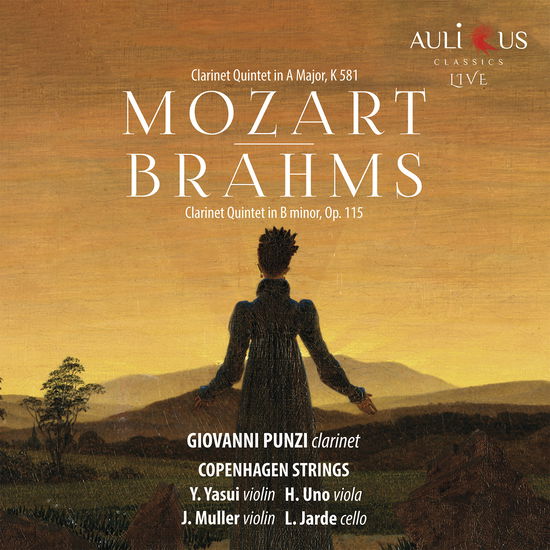 Cover for Punzi, Giovanni / Copenhagen Strings · Mozart: Clarinet Quintet in a Major Kv581 / Brahms: Cla (CD) (2021)