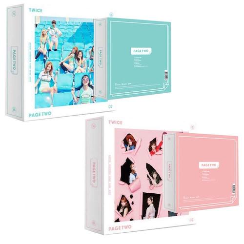 Cover for Twice · Page Two (2nd Mini Album) (CD/Merch) (2016)