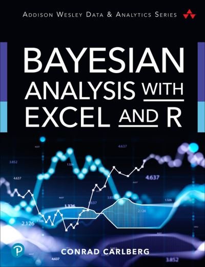 Bayesian Analysis with Excel and R - Conrad Carlberg - Bøker - Pearson Education (US) - 9780137580989 - 30. januar 2023