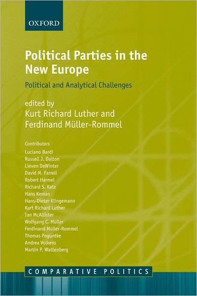 Cover for Luther · Political Parties in the New Europe: Political and Analytical Challenges - Comparative Politics (Pocketbok) (2005)