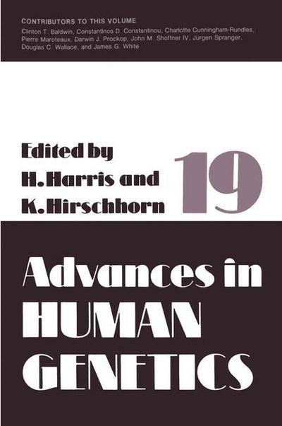 Cover for Harry Harris · Advances in Human Genetics - Advances in Human Genetics (Inbunden Bok) [1990 edition] (1990)