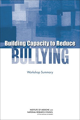 Cover for National Research Council · Building Capacity to Reduce Bullying: Workshop Summary (Pocketbok) (2014)