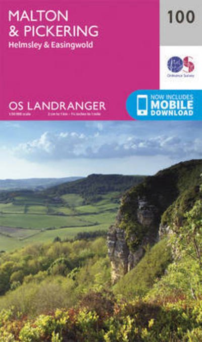 Cover for Ordnance Survey · Malton &amp; Pickering, Helmsley &amp; Easingwold - OS Landranger Map (Landkart) [February 2016 edition] (2016)