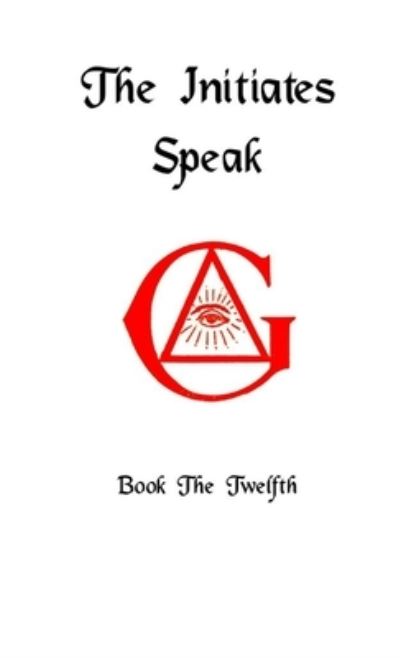 Cover for Darrell Jordan · Initiates Speak XII (Book) (2018)