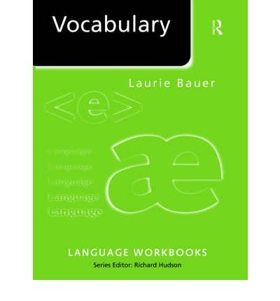 Cover for Laurie Bauer · Vocabulary - Language Workbooks (Paperback Book) (1998)
