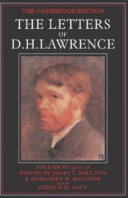 Cover for D. H. Lawrence · The Letters of D. H. Lawrence - The Cambridge Edition of the Letters of D. H. Lawrence (Paperback Book) (2002)