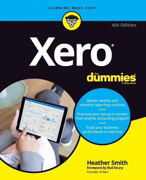 Cover for Heather Smith · Xero For Dummies (Paperback Book) [4th edition] (2019)