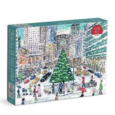 Cover for Galison · Michael Storrings Snowfall on Park Avenue 1000 Piece Puzzle (SPIEL) (2022)
