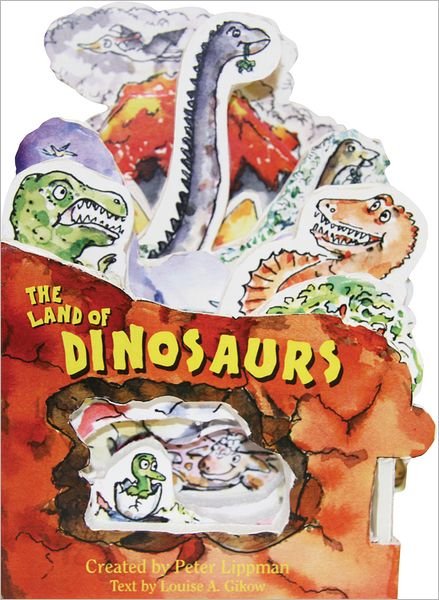 Cover for Peter Lippman · The Land of Dinosaurs (Kartonbuch) (2012)
