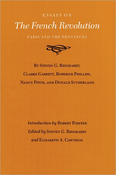 Cover for Reinhardt · Essays French Revolution #25 (Hardcover Book) (2006)