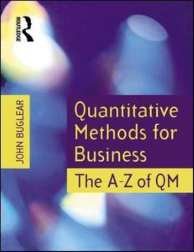 Cover for John Buglear · Quantitative Methods for Business (Hardcover bog) (2015)