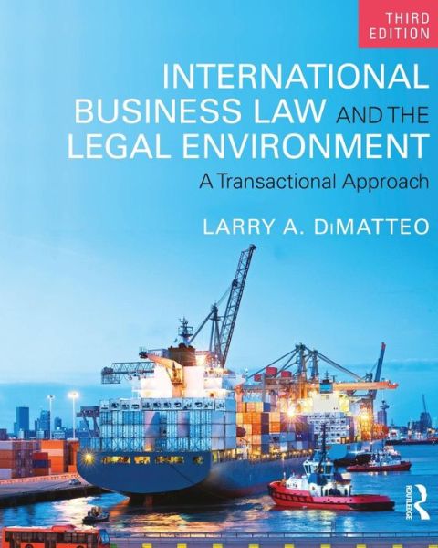 Cover for Larry A. DiMatteo · International Business Law and the Legal Environment (Paperback Book) (2016)