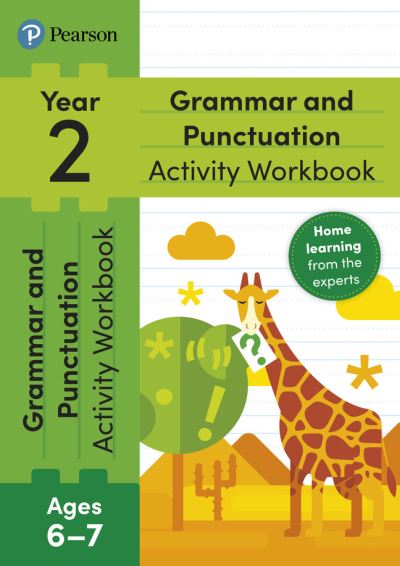 Cover for Hannah Hirst-Dunton · Pearson Learn at Home Grammar &amp; Punctuation Activity Workbook Year 2 (Paperback Book) (2022)