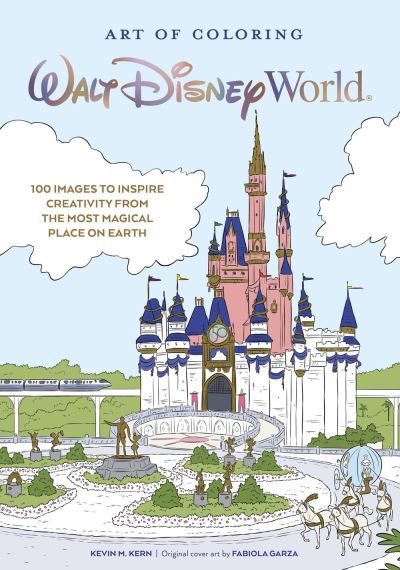 Cover for Kevin M. Kern · Art Of Coloring: Walt Disney World: 100 Images to Inspire Creativity from The Most Magical Place on Earth (Paperback Book) (2022)