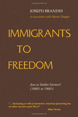 Cover for Joseph Brandes · Immigrants to Freedom (Hardcover Book) (2009)