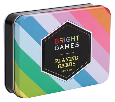 Bright Games 2-Deck Set of Playing Cards - Chronicle Books - Spil - Chronicle Books - 9781452172989 - 16. april 2019