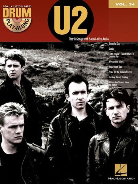 Cover for U2 · U2: Drum Play-Along Volume 24 (Book) (2014)