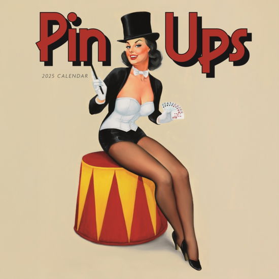 Cover for Carousel Calendars · Pin Up Girls Square Wall Calendar 2025 (Paperback Book) (2024)